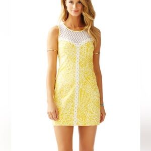 Lilly Pulitzer size 4 yellow dress